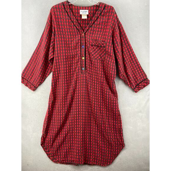 Lanz of Salzburg Other - Vintage Lanz Salzburg Eileen West Flannel Nightgown Sz M Buffalo Prairie Cottage
